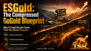 ESGold GoGold Blueprint Montauban rerating thesis